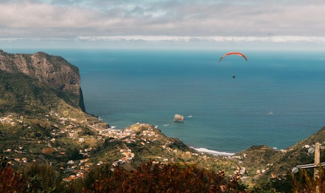 parapente au Portugal