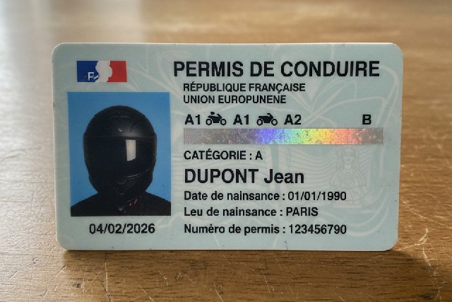 Permis moto
