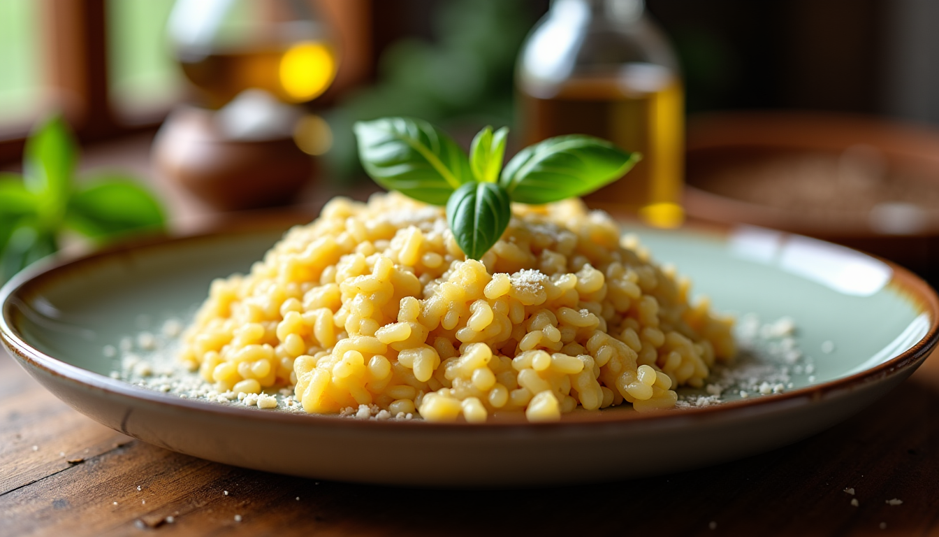 Recette du risotto crémeux parfait : technique pour une texture maîtrisée